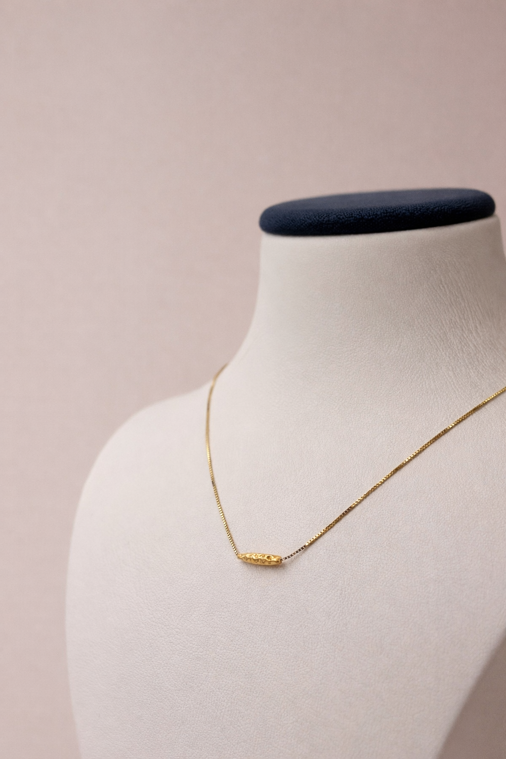 Small 14k Gold Olive Beads