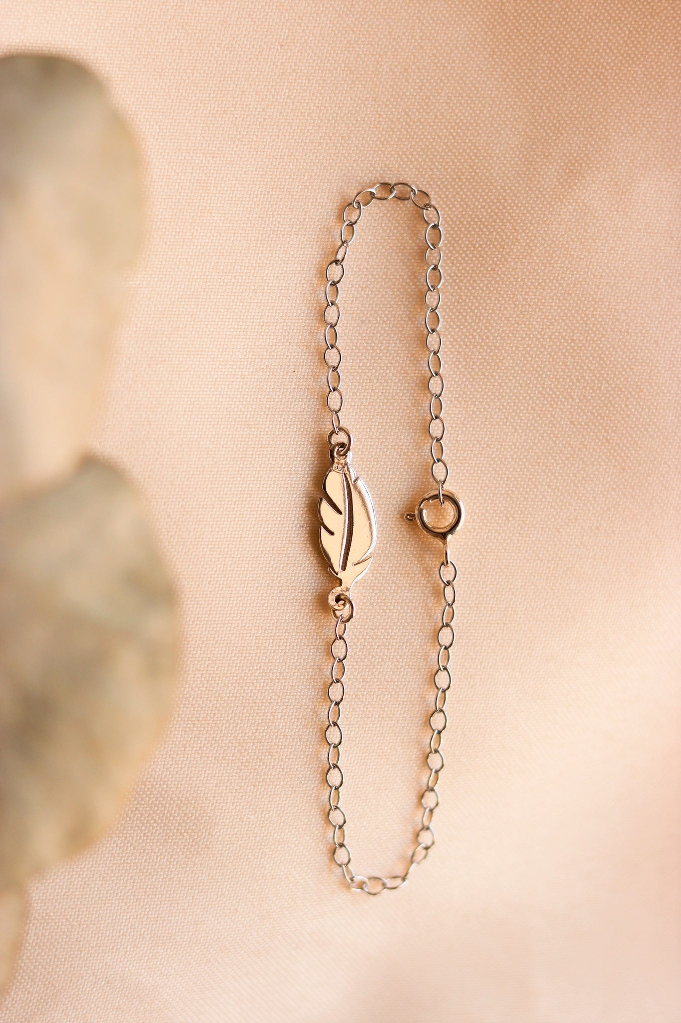 Feather bracelet