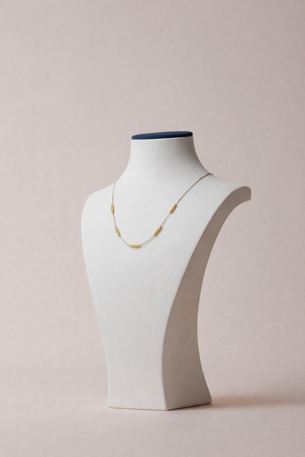 Small 14k Gold Olive Beads