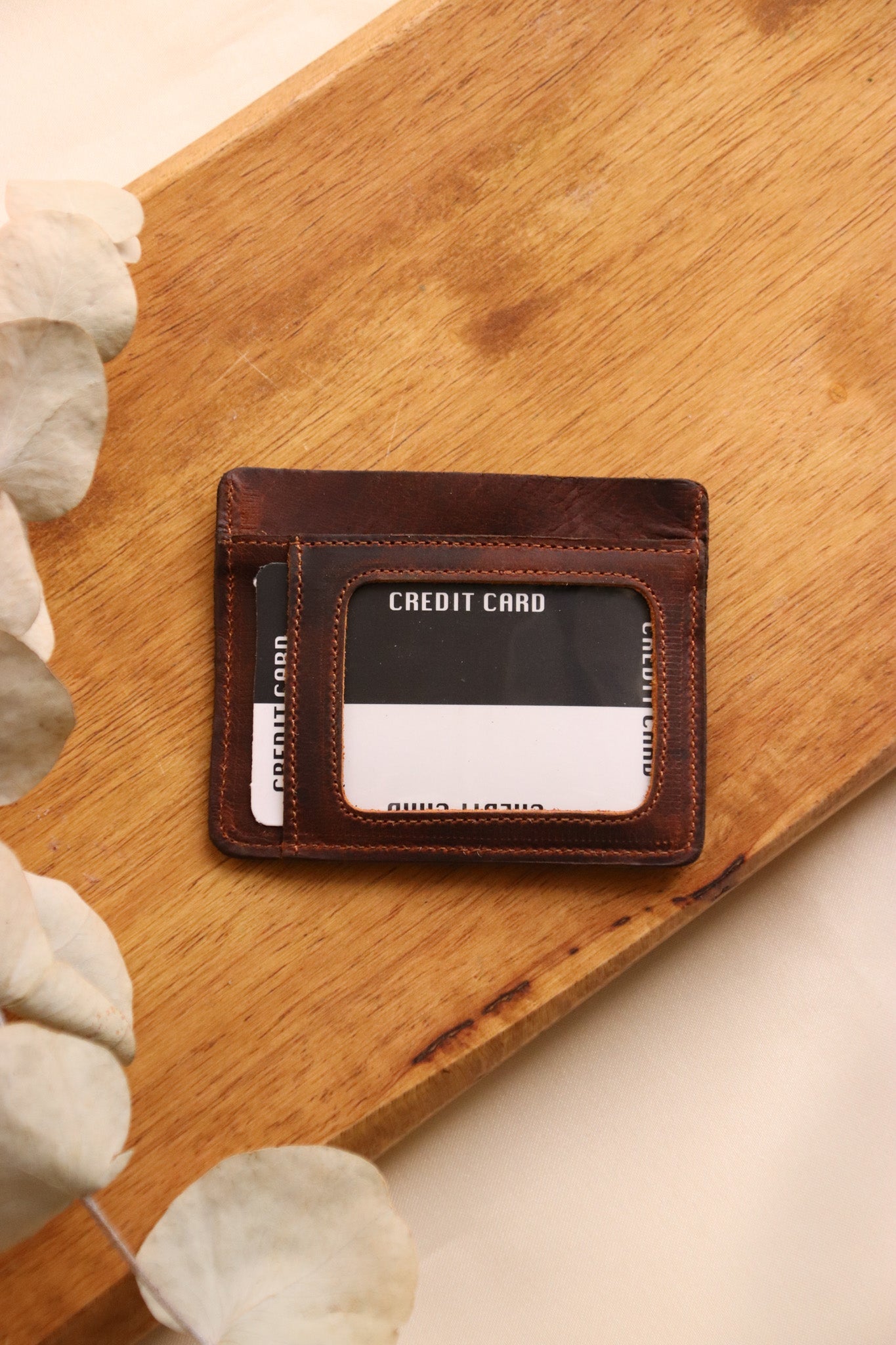 Handala Frame leather wallet