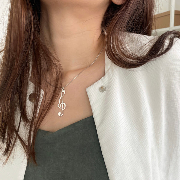 Sol key shaped as the map of Palestine necklace